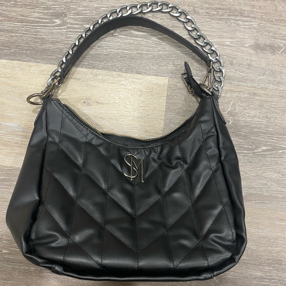Black Quilted Women's Bag
